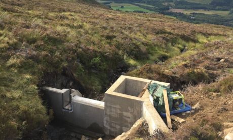 50kW hydropower build, Highland Perthshire.